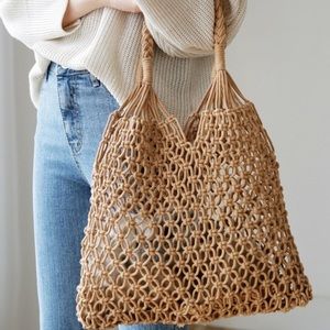 Netted Beach Bag